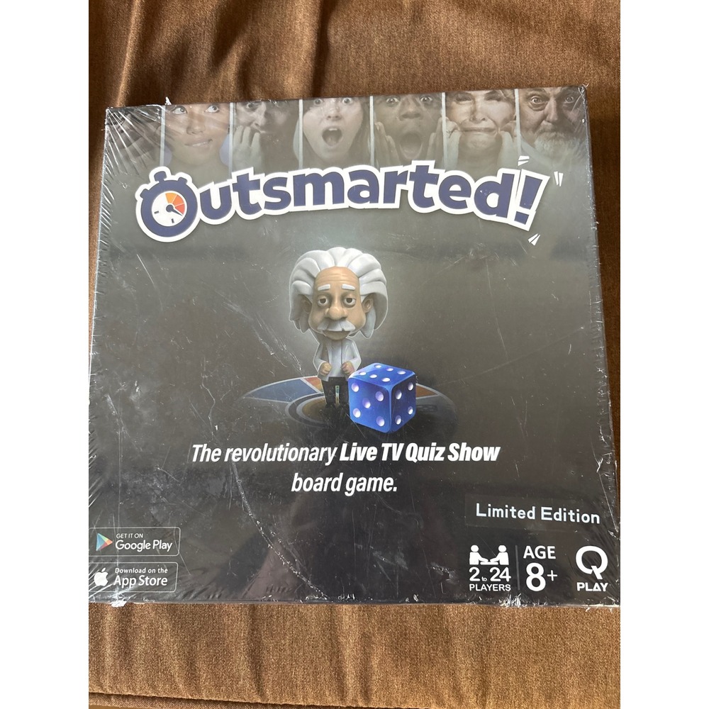 Outsmarted The Revolutionary Live TV Quiz Show Board Game Limited Edition New